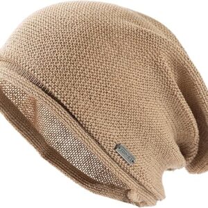 TOP-EX L/XL/XXL 100% Linen Beanie Summer Cooling Organic Eco-Friendly Fashion