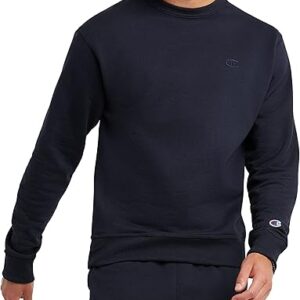 Champion Men’s Crewneck, Powerblend Fleece Sweatshirt, Crewneck Sweatshirts (Reg. Or Big & Tall)