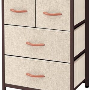 AZL1 Life Concept Dresser Storage Furniture Organizer-Large Standing Chest for Bedroom, Office, Entryway, Living Room and Closet-4 Removabl…