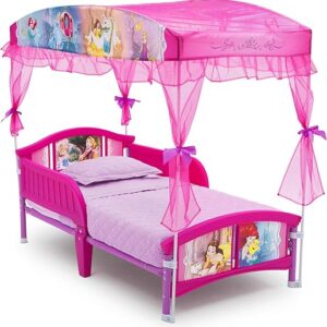 Delta Children Canopy Toddler Bed, Disney Princess