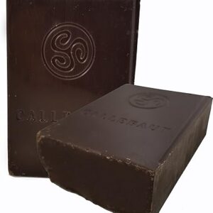 Callebaut Finest Belgian Semisweet Chocolate Blocks – Approximately 1 pound per Block – 2 Blocks