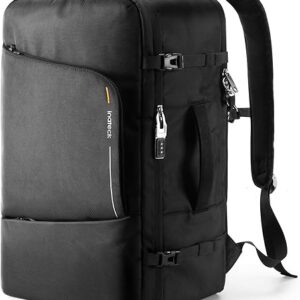 Inateck 42L Multiple Anti-theft Protections Carry on Travel Laptop Backpack, Splash-resistant Large Capacity Hand Cabin Luggage, Compatible…