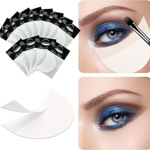120 Pcs Eyeshadow Shields & Stencils