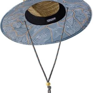 Straw Hat for Men & Women | Lifeguard Hat, Beach Hat & Sun Hat | UPF 50+ Wide Brim for Sun Protection | One Size | Hemlock