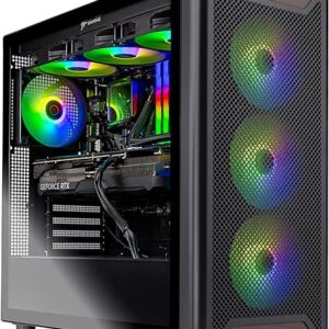 Skytech Chronos Gaming PC Desktop, Ryzen 7 7800X3D 4.2 GHz (5GHz Turbo), NVIDIA RTX 5080 16GB GDDR7, X670, 2TB Gen4 NVMe SSD, 32GB DDR5 RAM…