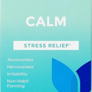 Hyland’s Calm Tablets, Stress Relief Supplement, Natural Relief Of Anxiousness, Nervousness, And Irritability, 50 Count (Pack of 1, 50 Coun…