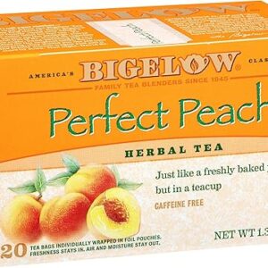 Bigelow Tea Peach Tea, 20 Count