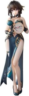 Ruan Mei Figure Cheongsam Version Anime Girl Figure Models 9.45 Inch Desktop Figurine Anime Action Figures Collectibles Table Decoration