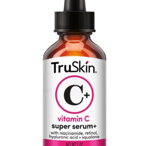 TruSkin Vitamin C Super Serum – Niacinamide, Retinol, Hyaluronic & Salicylic Acid – All-in-One Anti Aging Serum for Face – Improve Appearan…