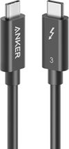 Anker USB C Cable,Thunderbolt 3.0,100W Charging(1.6FT),Supports 5K Display and 40 Gbps Data Transfer,for iPhone 16/15,MacBook,Samsung Galax…