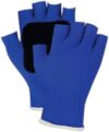 Ergotech ER502 L Sorbothane Palm Padded Anti-Vibration Gloves, Large, Black/Blue