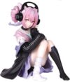 Anime Eureka Figure Blue Poison/Amiya Action Figure Eureka Sitting Figurine Girls Statue Ornament Collectibles