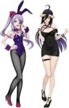 Anime Shalltear Figure Shalltear Bloodfallen/Albedo Action Figure Cartoon PVC Model Statue Collectible Desktop Ornaments