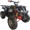 X-PRO 200 Adult ATV with Automatic Transmission w/Reverse, Big 23″/22″ Aluminium Rim Wheels! (Black)