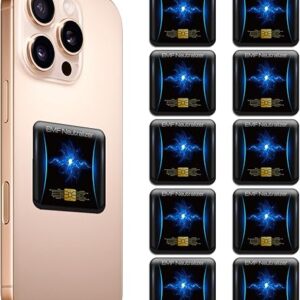 10 Pcs Phone Protection Stickers Neutralizers for Smart Phones/Tablets/Laptops/Computer/WiFi/Priner/TV Electronic Devices Blockers