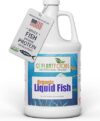 Organic Hydrolyzed Liquid Fish Fertilizer by GS Plant Foods (1 Gallon)