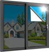 rabbitgoo One Way Window Privacy Film, Window Tint for Home, Reflective Heat Control Sun Blocking Anti UV See Out Not in Glass Door Coverin…
