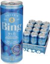 BING BLUEBERRY Energizing Juice Beverage – (12oz/12pk) – Made with REAL Juice! Only 2g added Sugar, Low Calorie; L-Theanine, 5 B-Vitamins &…