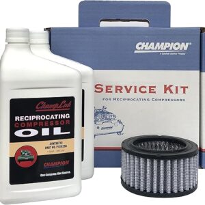 R-Series and RV-Series Air Compressor Synthetic Oil & Filter Maintenance Kit (for use with R10, R15, RV10, RV15 Compressor Pumps)