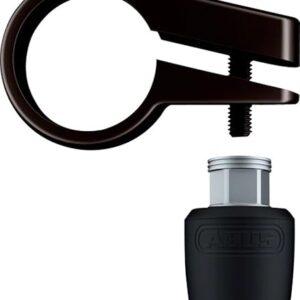 ABUS Saddle/Post Lock Nutfix Seatpost Clamp/Lock, 28.6 Diameter, Black