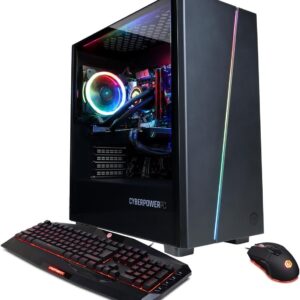CyberpowerPC Gamer Supreme Liquid Cool Gaming Desktop Computer, Intel Core i7-11700KF 3.6GHz, 16GB RAM, 1TB SSD, NVIDIA GeForce RTX 3060 12…
