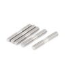 uxcell M6x40mm 304 Stainless Steel Double End Threaded Stud Screw Bolt 5Pcs
