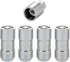 MCGARD 24210 Chrome Cone Seat Wheel Locks (M14 x 1.5 Thread Size) – Set of 4