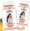 Glutathione Gummies for Skin Whitening – Glutathione 1000mg Supplement with Collagen Glow Gummies Sugar-Free Antioxidant Support for Women …