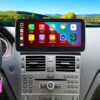 for Mercedes Benz C Class Radio Upgrade C300 C350 AMG C63 W204 2008-2011 10.25inch Touch Screen NTG 4.0 Wireless Carplay Android Auto Octa-…