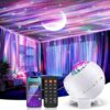 Galaxy Projector Northern Lights Projector,180 Lighting 5 Moons Star Projector Galaxy Light,15 White Noise & Bluetooth Aurora Light Project…
