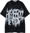 Aelfric Eden Mens Graphic Tee Shirts Oversized Baggy Loose Cotton T-Shirt Streetwear Casual Summer Y2k Shirt
