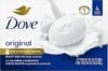 Dove Beauty Bar Soap Original 24 Count for Soft, Smooth Skin, with 1/4 Moisturizing Cream 3.75 oz